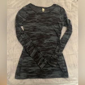 Very sheer long sleeve top.